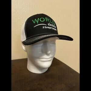 World Electric “A Sonepar Company” Vintage Trucker Hat / Cap NEW